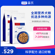 LEGENDSANDY藍(lán)氏狗糧金毛泰迪柯基中大型全犬種成犬幼犬通用狗糧呵護腸胃 全價通用犬糧丨多肉蔬菜丨30kg