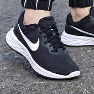 耐克（NIKE）男鞋2025秋季新款運(yùn)動(dòng)鞋REVOLUTION 7休閑鞋子輕便透氣公路跑步鞋 DC3728-003/匠心延續(xù)/黑色網(wǎng)面 40