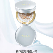 Aekyung Age20's愛(ài)敬四色拉花大師白氣墊bb霜遮瑕提亮持妝粉底13號14g*2啞光保濕