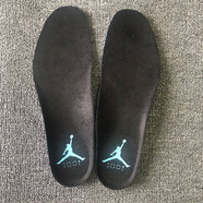 魅汾適配Nike耐克籃球鞋墊AJ34高低幫吸汗透氣Air Jordan32緩震防臭 34代黑色藍(lán)標(biāo) 39碼