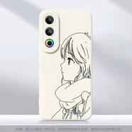 班美蘿線(xiàn)條動(dòng)漫少女魅族20手機殼note9/note8/21note全包18spro透明軟殼1817pro新款21pro簡(jiǎn)約魅藍e3保護 古董白-動(dòng)漫少女軟殼HMXK82 魅族20