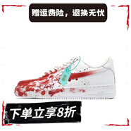 AJNIKER莆田純原AJ1高版本春秋男女學(xué)生情侶低幫休閑板鞋Dunk運動(dòng)時(shí)尚鞋 空軍一號案發(fā)現場(chǎng)【純原品質(zhì)】 36 【標準碼】 NIKE