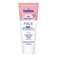 確美同Coppertone水寶寶清潤防曬乳SPF50177ml防水防汗防紫外線美國進口 臻效光護面部清透防曬霜74ml