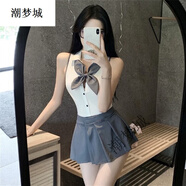 潮夢(mèng)城床上攻速裙方便辦事衣jk性感空姐制服套裝jk純欲床上情感趣味火辣 套裝無(wú) 均碼