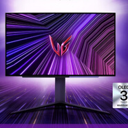LG OLED顯示器 26.5 英寸2K 240Hz 0.03msGtG AGLR防眩光低反射 游戲電競高刷顯示屏 低藍光 27GX790A 2K雙模 480Hz 新品
