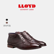 利來(lái)（LLOYD）德國(guó)進(jìn)口男鞋牛皮嵌入式減震透氣商務(wù)休閑沙漠鞋標(biāo)準(zhǔn)楦平底21665 棕色 40