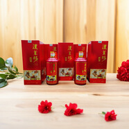 初禮漢董醇（創(chuàng  )世）醬香酒 5瓶 精選優(yōu)質(zhì)高粱 口感更純 漢董醇醬酒 53%vol 500mL 5瓶 （整箱6瓶）