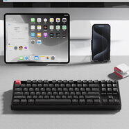 keychron渴創(chuàng  ) K8X 機械鍵盤(pán) 客制化鍵盤(pán) 藍牙有線(xiàn)鍵盤(pán) Mac鍵盤(pán) 87鍵熱插拔 電競游戲辦公 自研網(wǎng)頁(yè)驅動(dòng) K8X 金屬邊框 可插拔 RGB 紅軸