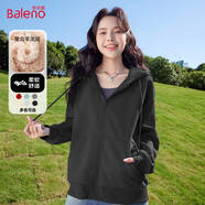 班尼路（Baleno）連帽潮流衛(wèi)衣女2025年春秋新款休閑小個子運動開衫韓系氛圍感衣服