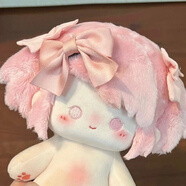 博納思魔法少女小圓泡芙圓同款modaka20cm棉花娃娃網(wǎng)紅公仔手工 20cm泡芙圓有骨 泡芙圓 娃衣套裝 出生證 紙箱發(fā)