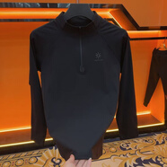 茱艾爾海口江凝然服裝店2025新款時(shí)尚戶外休閑運(yùn)動(dòng)長(zhǎng)袖衛(wèi)衣打底衫-2111 黑色 XL 115135斤