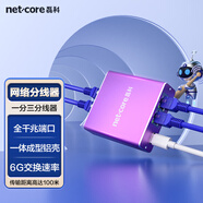 磊科（netcore）Z13G 一分三網(wǎng)線分線器 3網(wǎng)口轉(zhuǎn)接頭網(wǎng)絡(luò)交換器 千兆交換機(jī) 電腦筆記本路由器IPTV機(jī)頂盒HUB分流器