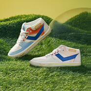 普尼PONY1972戶(hù)外運動(dòng)滑板鞋溫感熱應變色時(shí)尚運動(dòng)情侶款休閑鞋 23U1AT01BL 藍色 35