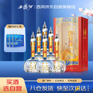 西鳳酒 華山論劍10年 45度 500ml*6瓶 整箱裝 鳳香型白酒 升學(xué)宴
