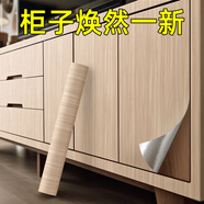 若仙木紋貼紙柜子貼紙翻新貼遮丑仿木紋貼皮衣柜門貼紙舊家具翻新貼紙 云杉木(背面帶膠 操作簡(jiǎn)單) 40cm寬X2米長(zhǎng)