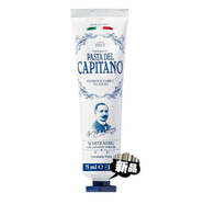 PASTA DEL CAPITANO清新口氣意大利德康美老船長(cháng)i牙膏去i口臭清新 小白管靚白玉齒牙膏