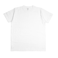 南極人美式復古260g重磅新疆棉純棉圓領(lǐng)白色純色短袖t恤男女情侶裝春夏 白色 XS