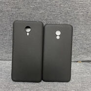 中性中老型號(hào)MX4 MX5黑色磨砂TPU硅膠適用于魅藍(lán)E 5S純色手機(jī)殼素 黑色（單色單型號(hào)50個(gè)一包不 魅藍(lán)METAL/M57A