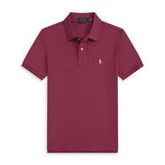 POLO SPORT RALPH LAUREN拉夫勞倫純棉短袖Polo衫男小馬標(biāo)短袖t恤大碼男裝 07酒紅 M 120-140斤