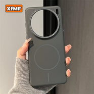 XFMF磁吸膚感硬殼適用vivox200promini手機殼oppofindx8Pro高級簡(jiǎn)約is風(fēng)外殼reno13大孔全包男女保護套 深空灰【磁吸充電無(wú)極線(xiàn)圈】柔潤 vivo X100S Po【通用