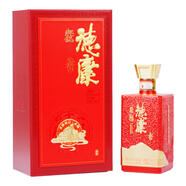 無銘德康茅臺鎮(zhèn)醬香型白酒10年陳釀 53度 500mL 1瓶