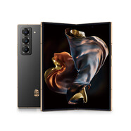 三星（SAMSUNG）心系天下 W25 分期免息白條可選AI手機 超大屏超輕薄 2億像素 新一代Bixby 折疊屏手機 16GB+1TB 陶瓷黑 白條24期分期