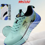 帥克龍2025春季新款輕便跑鞋運(yùn)動(dòng)鞋軟底輕質(zhì)舒適慢跑鞋子中考鞋 蘭色 39