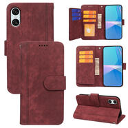 山頭林村適用索尼Xperia1VI(PDX245索尼1六代風(fēng)云再現(xiàn)九卡手機皮 紅色 索尼SonyXperiaXZ3SO-01L