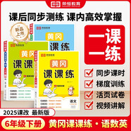 2025春[人教版]黃岡課課練六年級下冊語文數(shù)學(xué)英語同步課本訓(xùn)練題隨堂練習(xí)一課一練小學(xué)練習(xí)冊小狀元作業(yè)本試卷