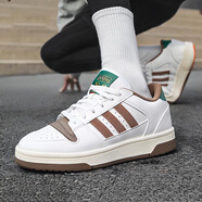 阿迪達斯（adidas）休閑鞋男鞋女鞋 25夏季新款 BASKETBALL運動鞋時尚潮流緩震籃球鞋 JQ5302/ 白/卡其/綠 36.5