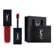 圣羅蘭（YSL）七夕情人節生日520禮物 口紅專(zhuān)柜禮盒小金條1966 唇釉212+專(zhuān)柜禮盒裝