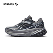 Saucony索康尼GUARD 2K復古跑鞋男女減震跑鞋透氣休閑鞋跑步運動(dòng)鞋子 深灰銀灰1 36