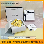 2025高端CHANEL包裝禮盒香水口紅美妝護膚禮品袋手提袋禮品盒子 護膚品盒禮盒套裝+2個(gè)小布袋+山