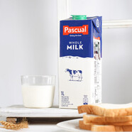 帕斯卡（Pascual）全脂牛奶超高溫 西班牙進(jìn)口純牛奶 全脂牛奶1L*6