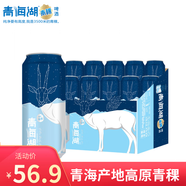 青海湖啤酒  9° 青稞啤酒 高原青稞（新） 500ml*12聽(tīng) 整箱裝