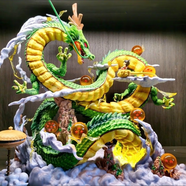 OIMG七龍珠神龍與小悟空龍珠許愿龍場景版模型擺件動漫周邊禮物國產(chǎn) 龍年大吉款46cm可發(fā)光~帶七龍珠~ 當天發(fā)~