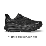 HOKA ONE ONE新款STINSON7斯廷森7男女款全地形越野跑鞋耐磨防滑官方旗艦 1141530-BBLC 黑色_黑色 男款 40