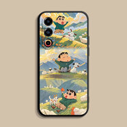 庫洛熊適用魅族21手機殼魅族21Note新款魅族20pro保護套MZ18X全包Meizu18SPro防摔mz16Plus硅膠17Pro軟外 經(jīng)典黑【放羊小新】 魅族21  Note