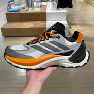 阿迪達斯 （adidas）跑步鞋男鞋2025秋季新款戶外緩震運動鞋ASWEERUN輕便透氣休閑鞋 IH3796黑白橙 40