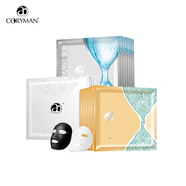 CORYMAN科瑞蔓面膜 清潔毛孔補(bǔ)水保濕修護(hù)深層清潔皙白提亮膚色 官網(wǎng) 20片