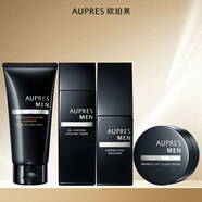 歐珀萊（AUPRES）俊士洗面奶水乳霜套裝控油保濕緩解干燥肌男士護膚品送老公送男友 溫和洗面奶+爽膚水+乳液+面霜