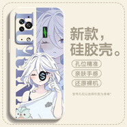 井上畫(huà) 水神適用黑鯊5PRO手機殼新款黑鯊4PRO/3PRO/3S動(dòng)漫游戲周邊芙寧娜男女防摔散兵超薄軟保護套 古董白-A2430芙寧娜+全屏膜 黑鯊3