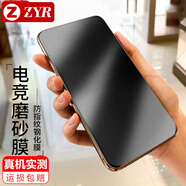 ZYR 適用于小米cc9/美圖定制版鋼化膜 小米cc9e防窺膜防指紋保護手機貼膜 【游戲磨砂膜】2片裝 小米cc9/美圖定制版
