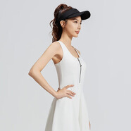 將遠行連體運動(dòng)裙防走光打底戶(hù)外了跑步健身運動(dòng)連衣裙 白色 2XL （130-145斤）