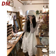 DALEY MODE超仙蕾絲鏤空吊帶連衣裙女2025新款寬松顯瘦疊穿系帶氣質(zhì)短裙百搭 蕾絲吊帶裙 均碼