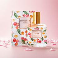 花之物語(yǔ)淡香女士香水清新自然香體噴霧空氣香氛30ml 櫻桃琥珀