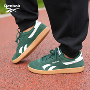 銳步銳步官方24新品男女鞋SMASH EDGE復古板鞋T頭鞋休閑德訓鞋 100208242 42.5 (27.5cm),US: 9.5