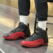 耐克（NIKE）Air Jordan 12 Retro Flu Game AJ12 黑紅耐磨緩震高幫運(yùn)動(dòng)籃球鞋 CT8013-002黑紅 43 (275mm)