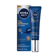Nivea Men 妮維雅 男士24h保濕眼霜 15ml 透明質(zhì)酸緊致抗衰老 去細紋