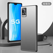 陸桐vivo S7手機殼金屬男磨砂殼s7t外殼保護套vivo S7E鏡頭全包S6攝像頭軟殼S7 5G軟硅膠殼防摔防指紋 vivo S7t【炫銀灰】